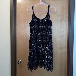 Torrid brand  black & silver sequin dress size 2 (plus size)